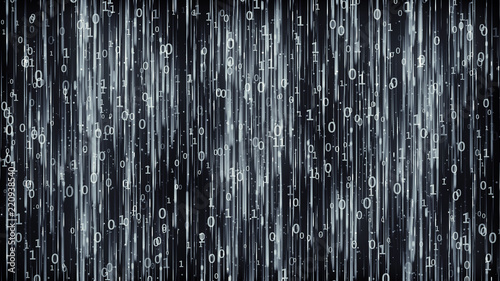 Data Digital Code Dark Background