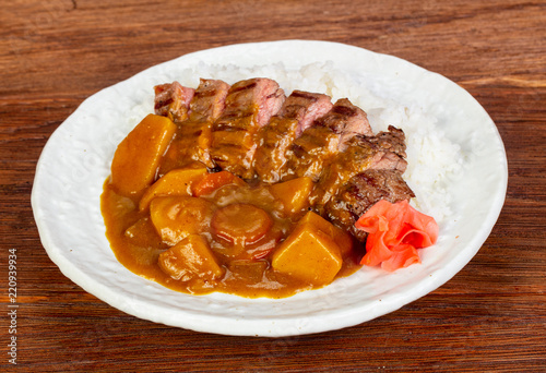 Curry with beef