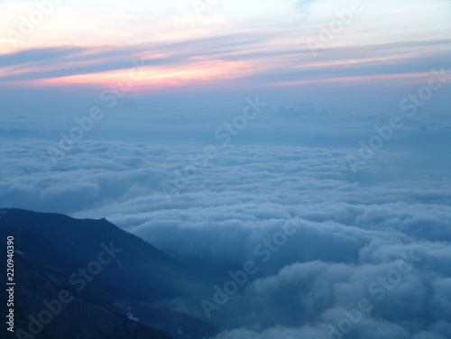 cloud sea on Japan alps / 白馬岳の雲海(＠北アルプス)