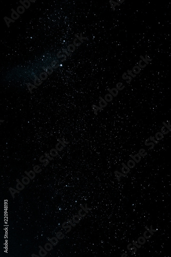 Night sky galaxy star