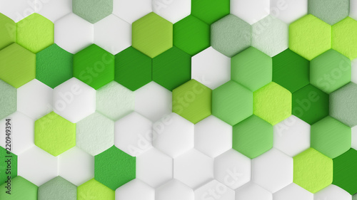 Green abstract background w...