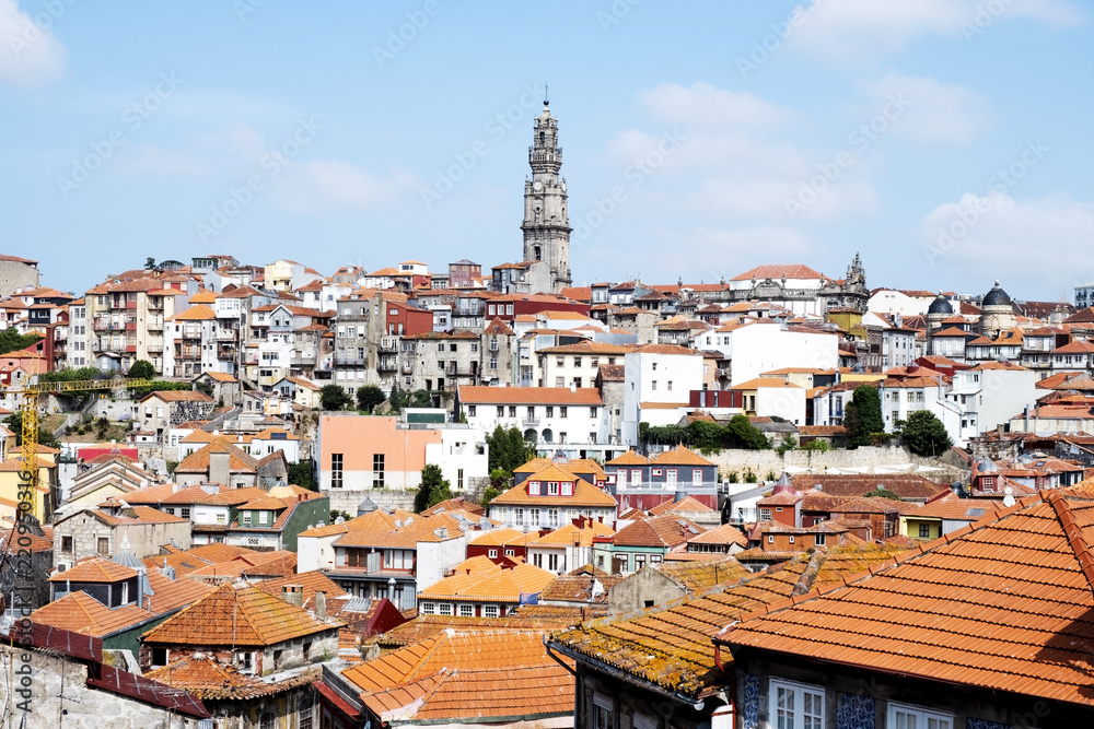 old town of Porto, in Portugal