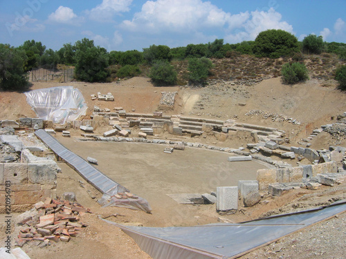  Ancient theatre of Maroneia Rhodope Greece