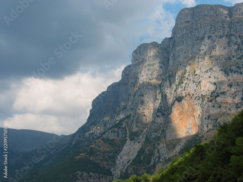 Astraka peak Zagorochoria Epirus region Greece
