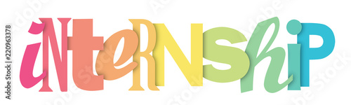 INTERNSHIP letters banner