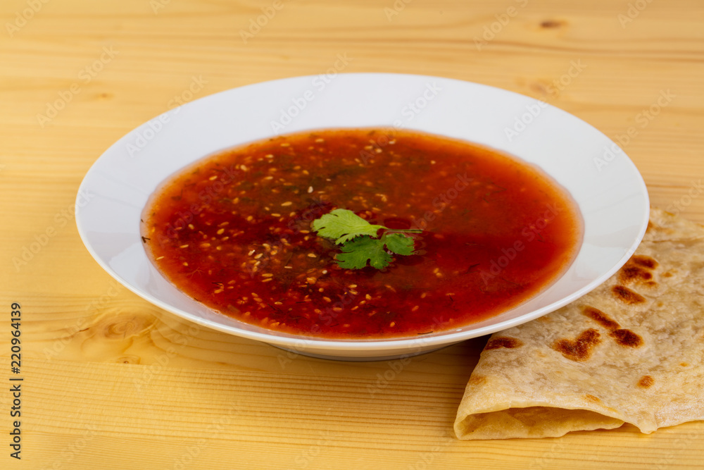 Gazpacho tomato soup Gazpacho tomato soup