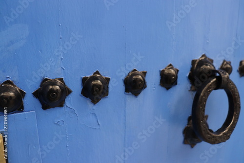 Chefchaouen,Door,nocker,Morocco