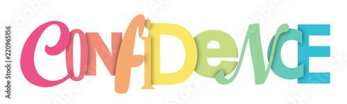 CONFIDENCE letters banner