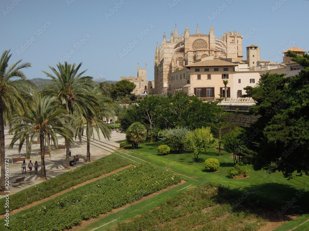 Palma de Majorca, cathedral, Balearic Islands, Spain