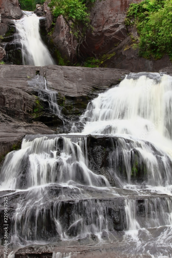 Fototapeta premium waterfall in the mountains.Chattrakran national park in Phitsanulok Thailand