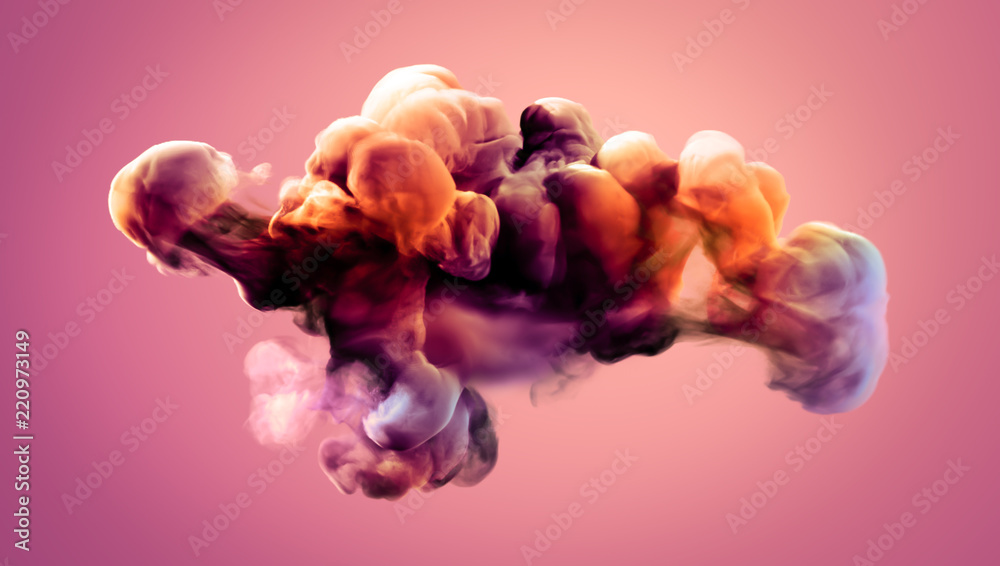 Colorful smoke. 3d illustration, 3d rendering. Colorful smoke. 3d illustration, 3d rendering.