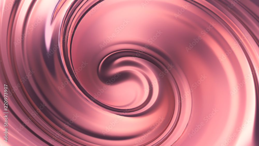 Luxury beautiful splash of flow of pink gold. 3d illustration, 3d rendering. Luxury beautiful splash of flow of pink gold. 3d illustration, 3d rendering.