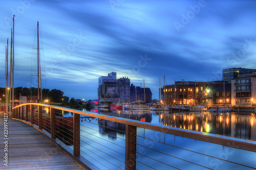 Fotografie Odense Harbour, Denmark