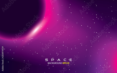 purple light space background