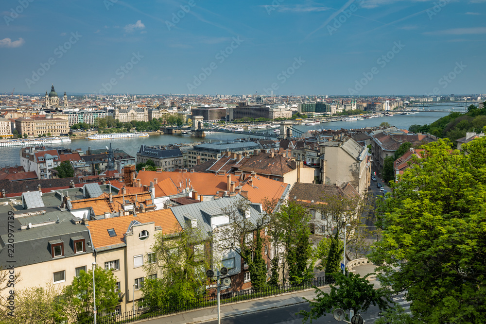 Fototapeta premium les toits de Budapest 2