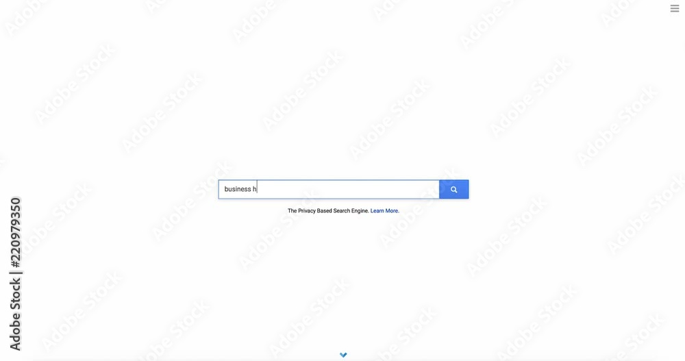 Searching on internet. Using search engine to looking for how to start a own business
