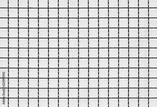 Wallpaper Mural cage metal wire on white crack concrete wall background Torontodigital.ca