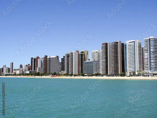 Beach in Fortaleza, Ceara, Brazil