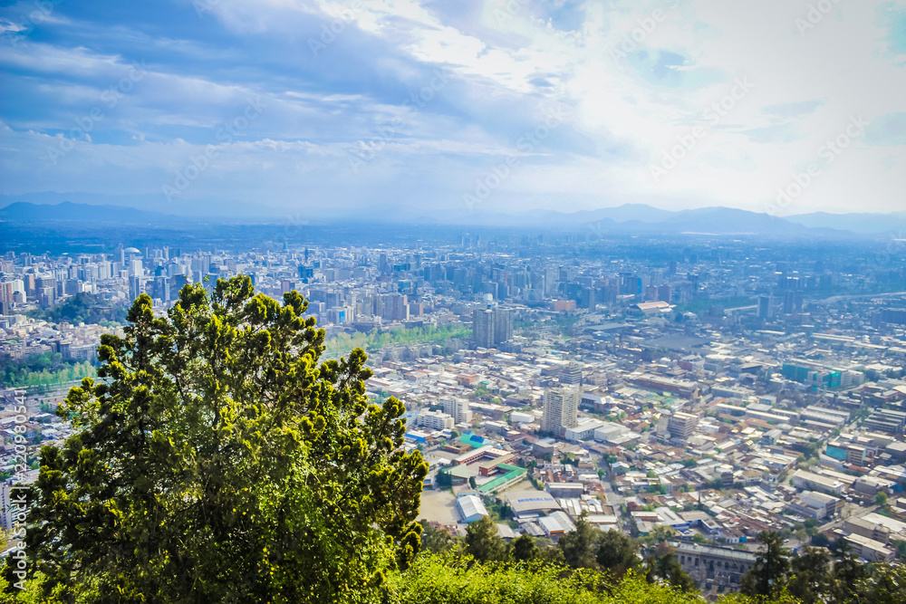 Lookout - City of Santiago - Chile
