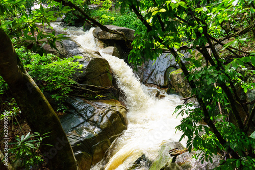 The kaochan waterfall floor5 it is very beautiful. photo