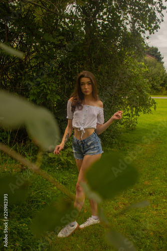 millennial lifestyle summer Jean shorts