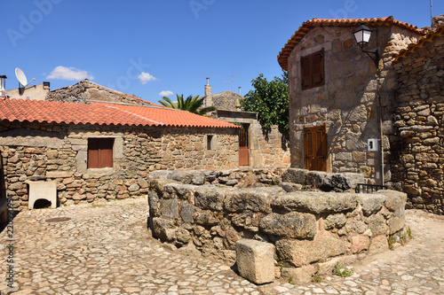 Medieval town of Castelo Bom, Guarda district, Portuga photo