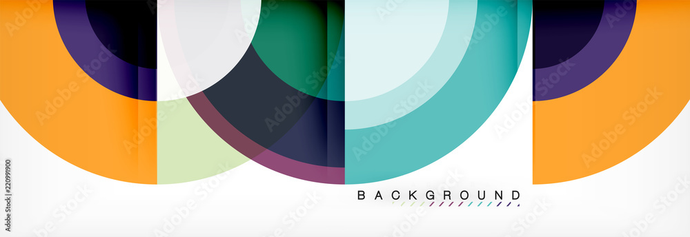 Vector circular abstract background Vector circular abstract background