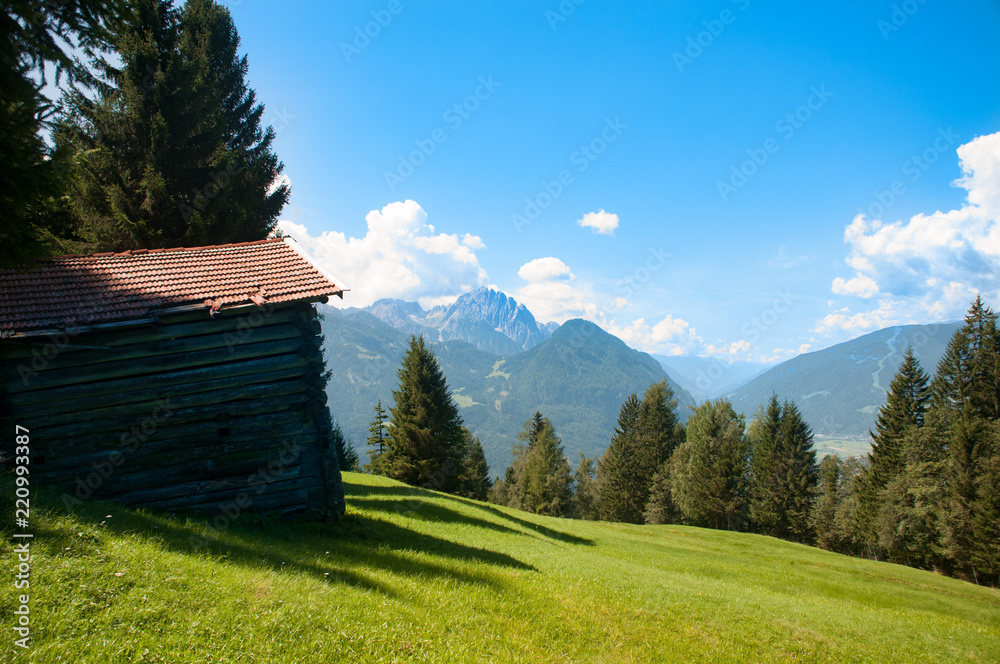 Bergalm Gailtaler Alpen Tirol Panorama