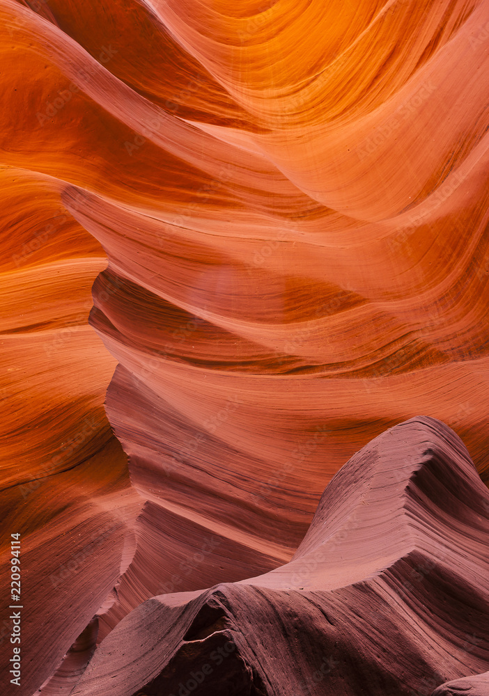 Lower Antelope Canyon Sandstone closeup