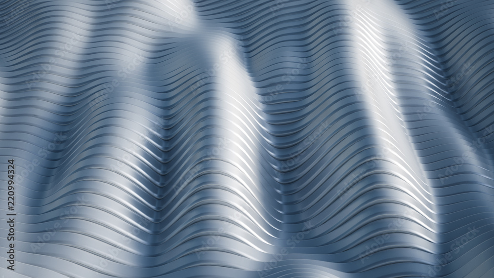 custom made wallpaper toronto digitalGray background with lines. 3d illustration, 3d rendering.