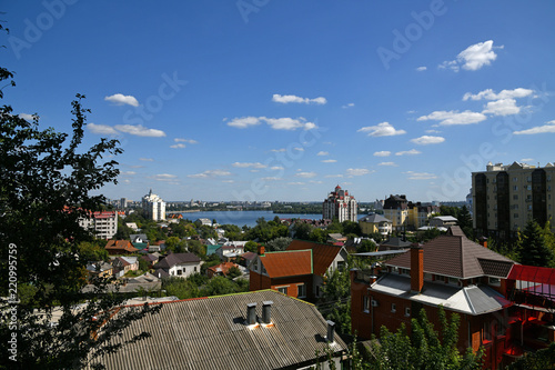 View of Voronezh from observation deck. Russia