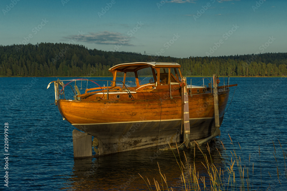 Fototapeta premium altes Boot