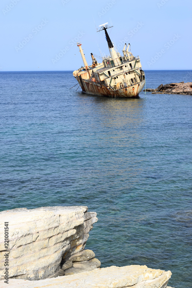 Wrak statku Cypr
