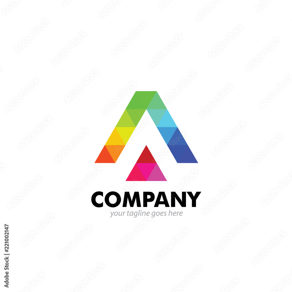 open color alpha logo