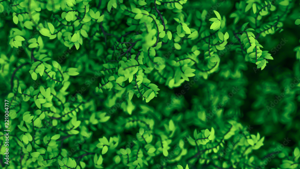 Beautiful summer background with leaves. 3d illustration, 3d rendering. Beautiful summer background with leaves. 3d illustration, 3d rendering.
