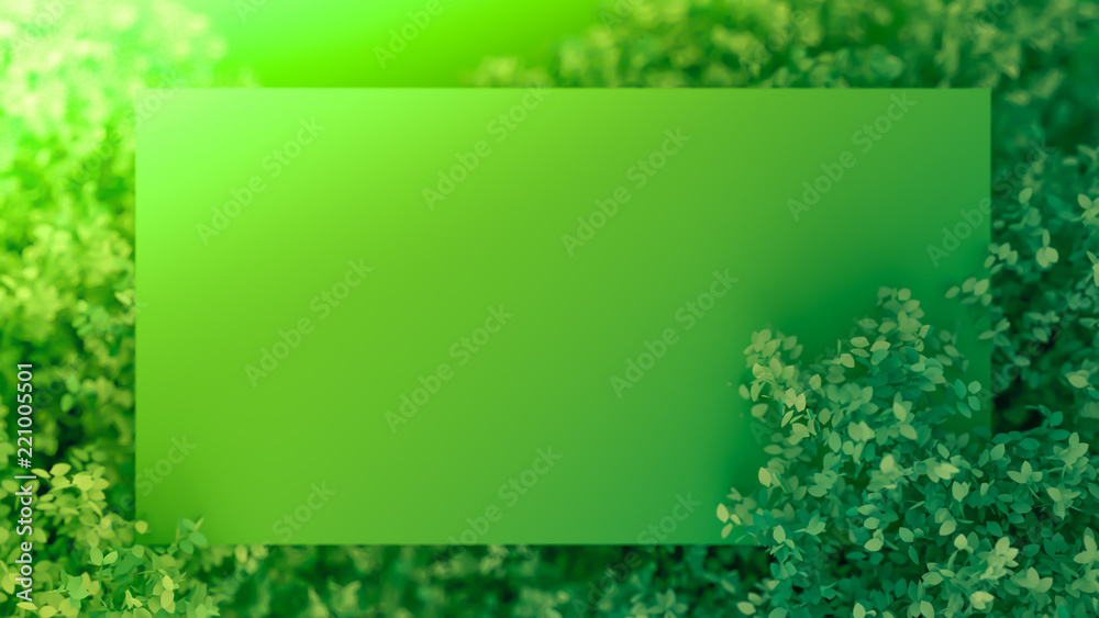 Beautiful summer background with leaves. 3d illustration, 3d rendering. Beautiful summer background with leaves. 3d illustration, 3d rendering.