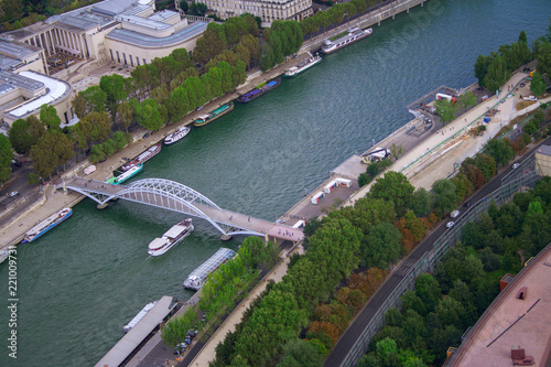 Vista de Paris desde el   ltimo piso de la Tour Eiffel