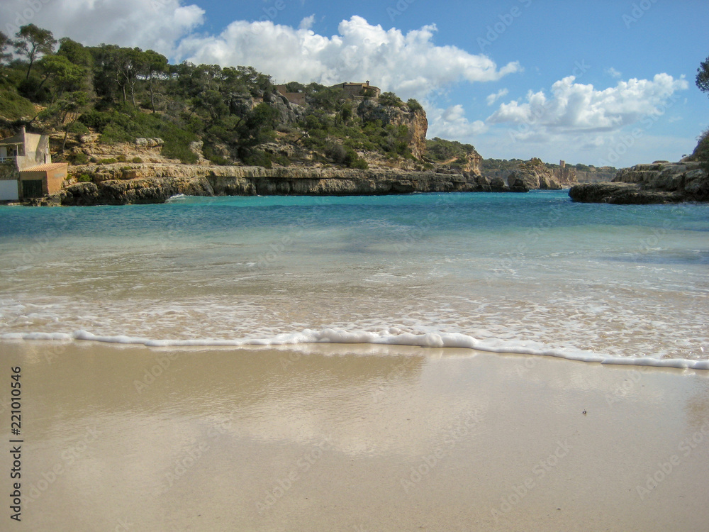 Strand Spanien Welle sand