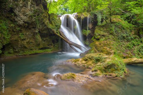 La Vaioaga Waterfall  Beusnita National Park  Romania