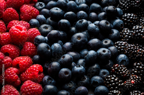 background of berries