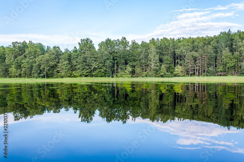 Fototapeta Naklejka Na Ścianę i Meble -  picturesque beauty of the Russian Lake Seliger