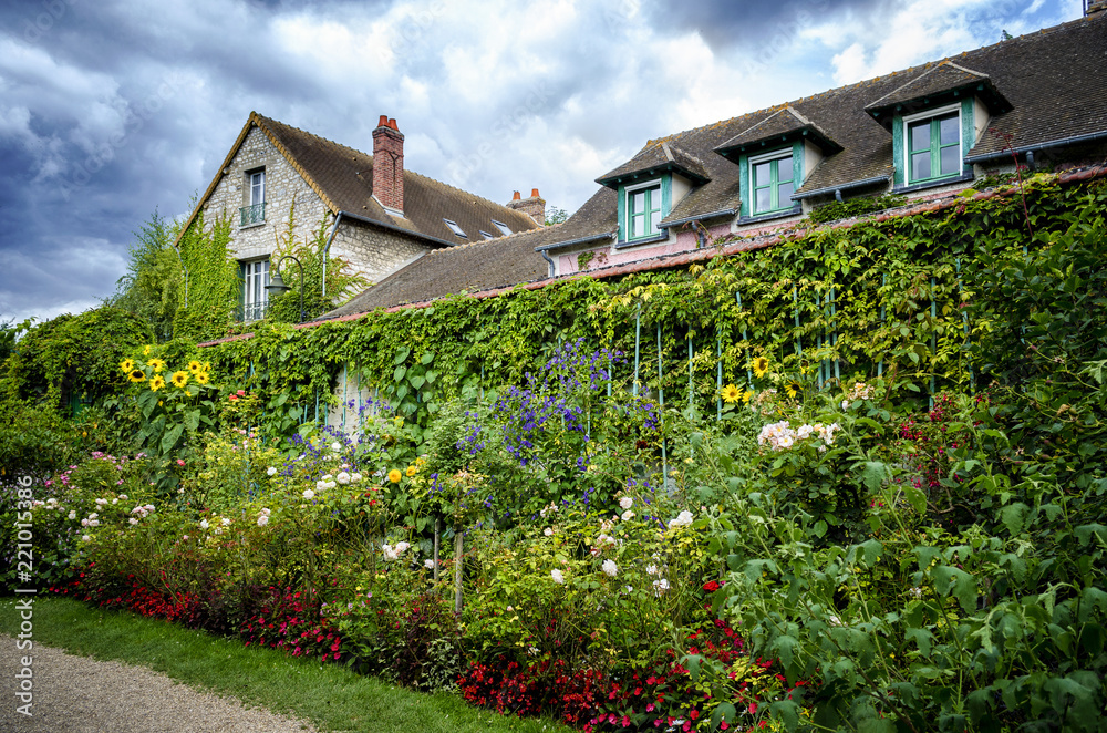 Monet's Gardens and House at Giverny, Normandy, France