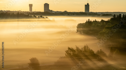 Canvas Print Järvafältet, Stockholm Sweden