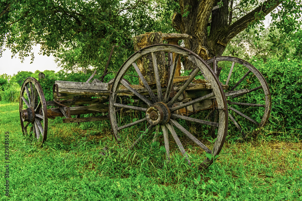 Old Wooden Wagon