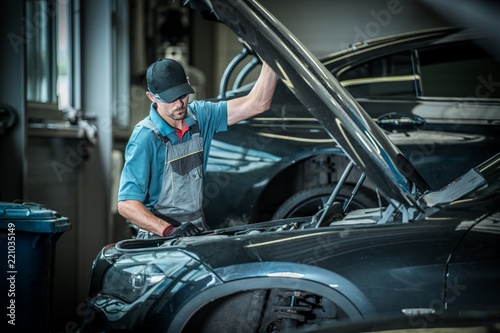 Car Mechanic and His Job