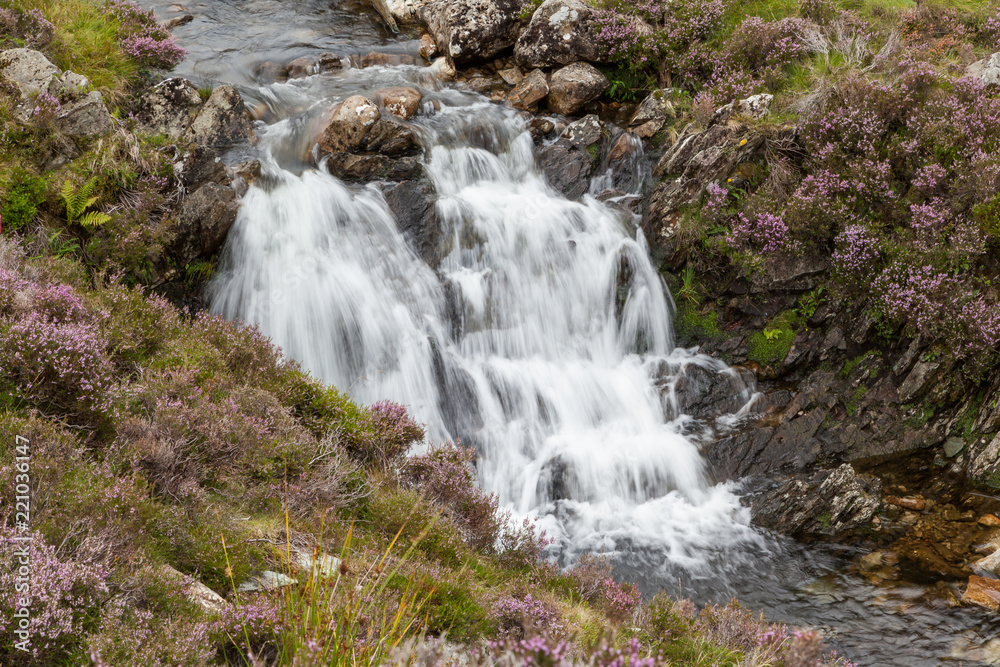 Wasserfall im Lake District, England