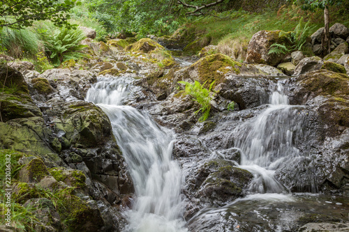 Wasserfall im Lake District  England