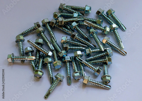 Nuts Bolts Background.