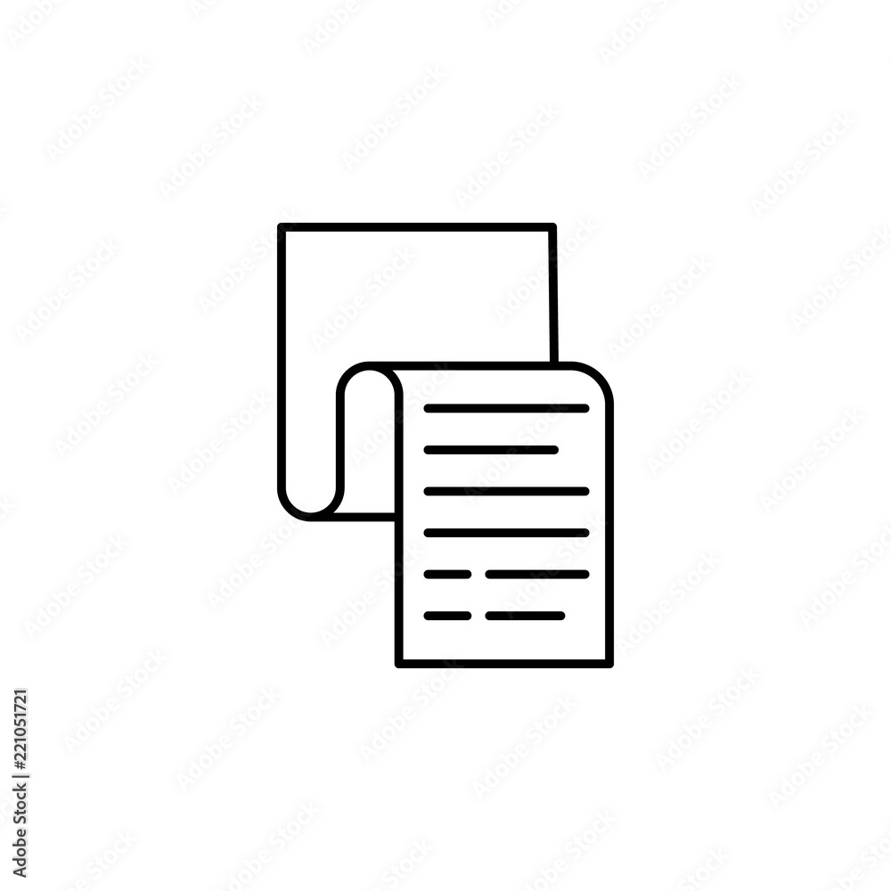 report icon. Element of business icon for mobile concept and web apps. Thin line report icon can be used for web and mobile report icon. Element of business icon for mobile concept and web apps. Thin line report icon can be used for web and mobile