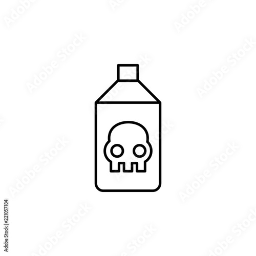 insecticide icon. Element of pest icon for mobile concept and web apps. Thin line insecticide icon can be used for web and mobile